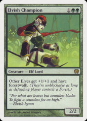 Elvish Champion - Foil